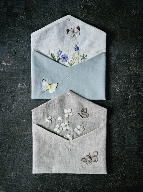 Японская вышивка. Удивительная природа от дизайнера juno