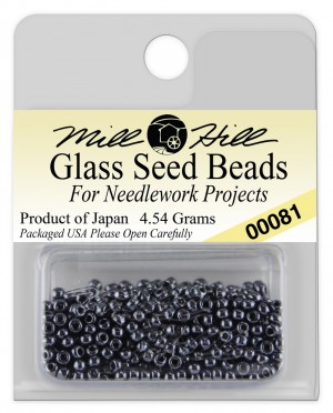 Mill Hill 00081 Jet - Бисер Glass Seed Beads