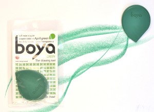Boya d.o.o. 1 SET/APRIL GREEN Пастель восковая для рисования, мелок
