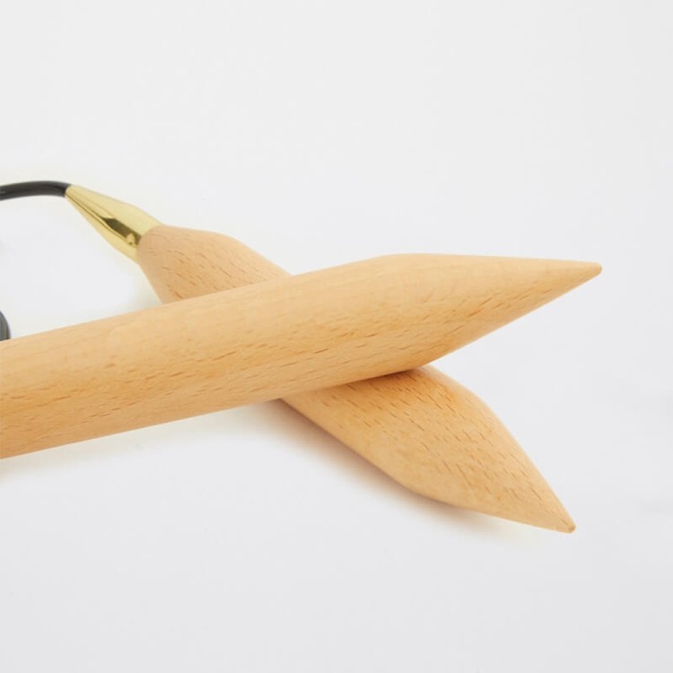 KnitPro Спицы круговые "Jumbo Birch" 120 см
