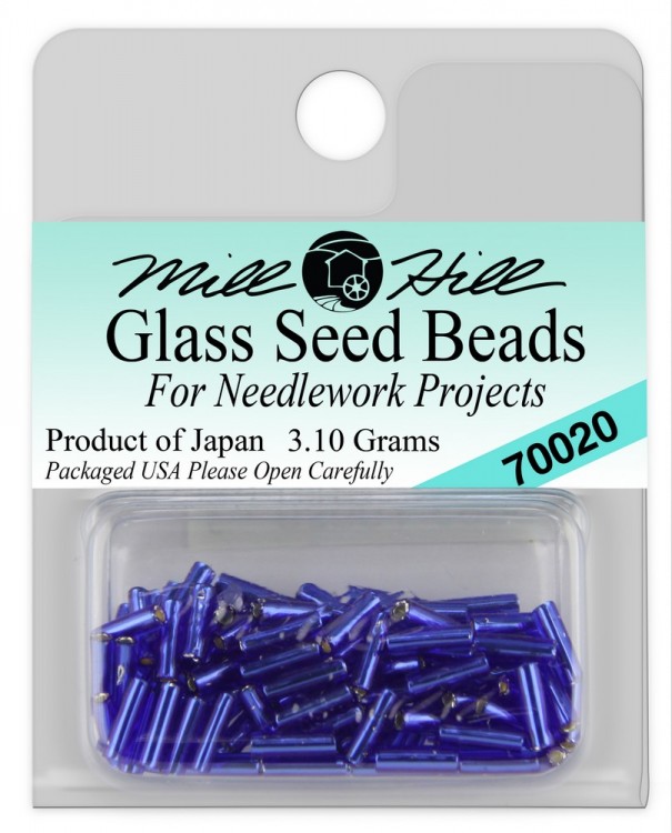 Mill Hill 70020 Royal Blue - Бисер Small Bugle Beads