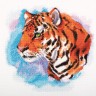 Набор для вышивания Панна J-7332 Акварельный тигр