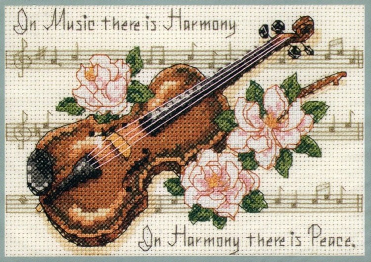 Набор для вышивания Dimensions 16656 Music is Harmony