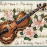 Набор для вышивания Dimensions 16656 Music is Harmony