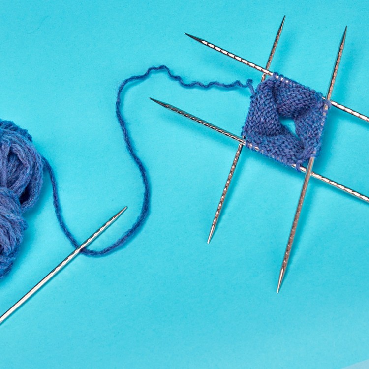 Addi 170-2 Спицы чулочные квадратные addiNovel Quintett 20 см