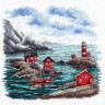 Набор для вышивания М.П.Студия НВ-953 Побережье Скандинавии