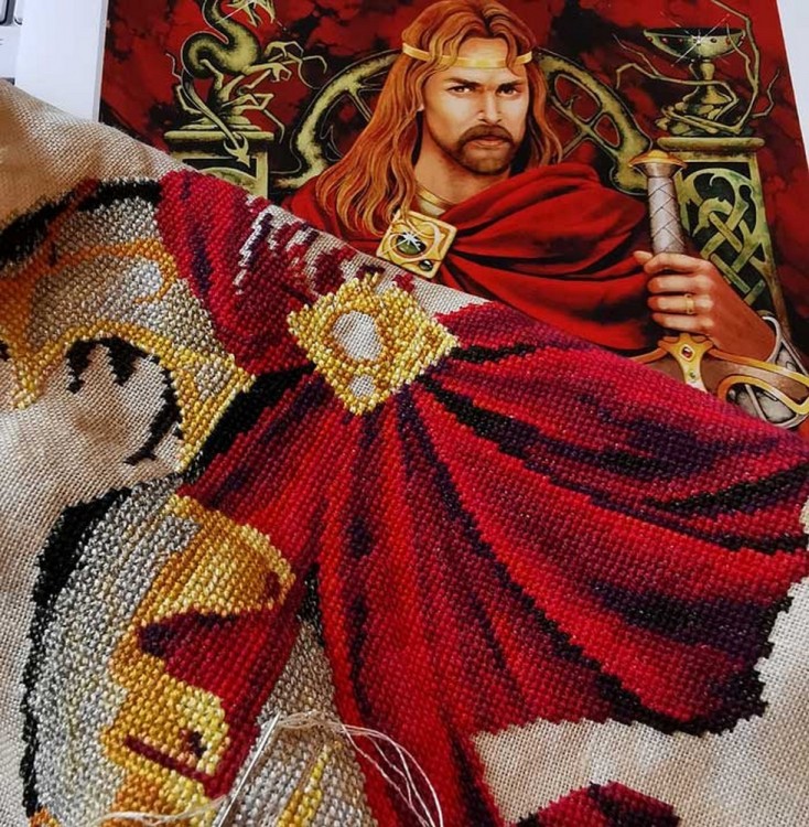 Набор для вышивания Nimue 174-Z008 K King Arthur (Король Артур)