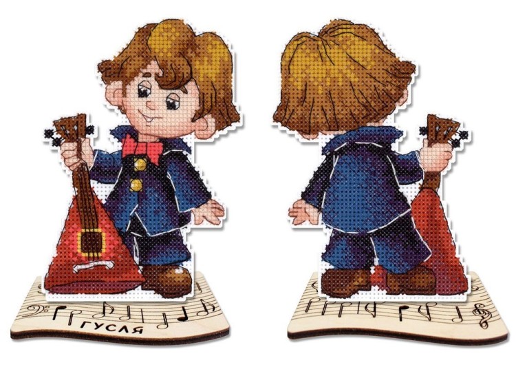 Жар-Птица Р-1198 Гусля (с подставкой)