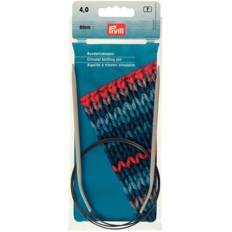 Prym Спицы круговые 80 см, алюминий