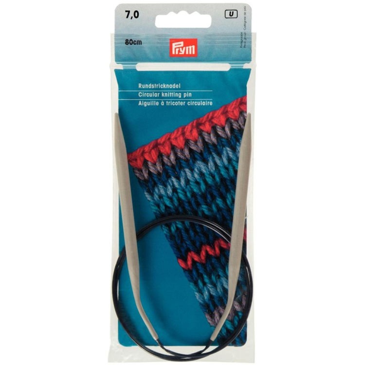 Prym Спицы круговые 80 см, алюминий