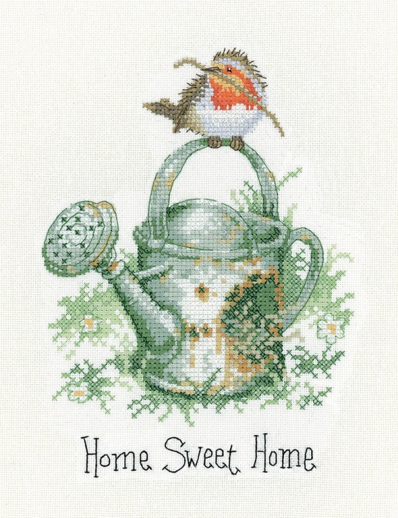 Набор для вышивания Heritage PUHM1565E Home Sweet Home (Дом милый дом)