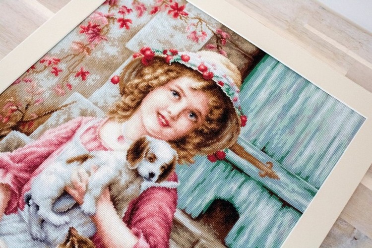 Набор для вышивания Luca-S B518 Лучшие друзья