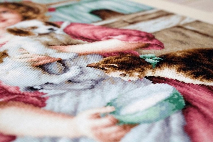 Набор для вышивания Luca-S B518 Лучшие друзья