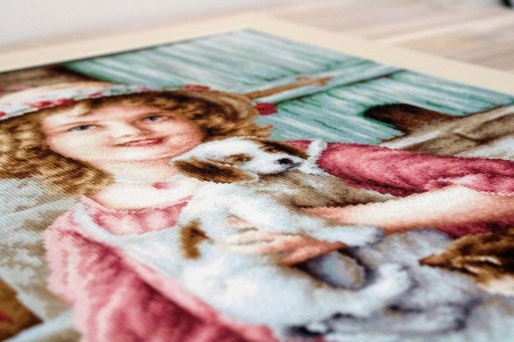 Набор для вышивания Luca-S B518 Лучшие друзья