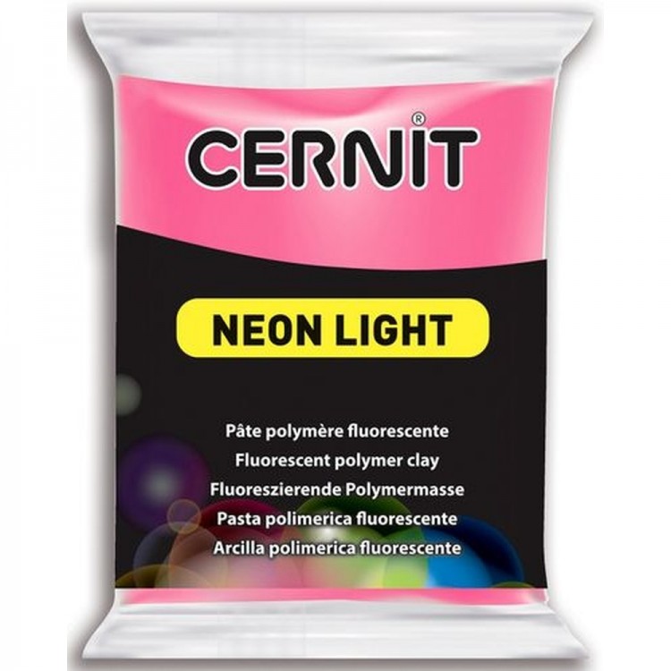 Efco 7950922 Полимерная глина Cernit Neon, неоновый фуксия