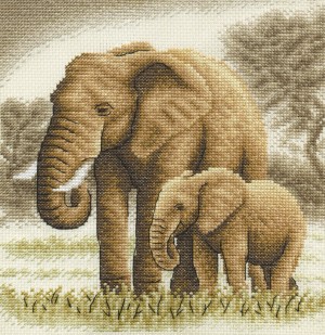 Панна J-0564 (Ж-0564) Слоны