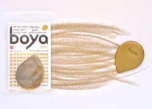 Boya d.o.o. 1 SET/OLYMPIC GOLD Пастель восковая для рисования, мелок