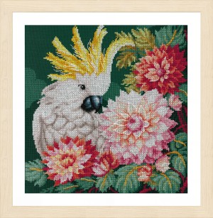 Lanarte PN-0207167 Cockatoos dahlias (Какаду и георгины)