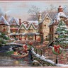 Набор для вышивания Dimensions 08494USA Christmas Cove (Рождественская бухта)