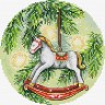 Набор для вышивания Жар-Птица М-1252 Новогодняя лошадка