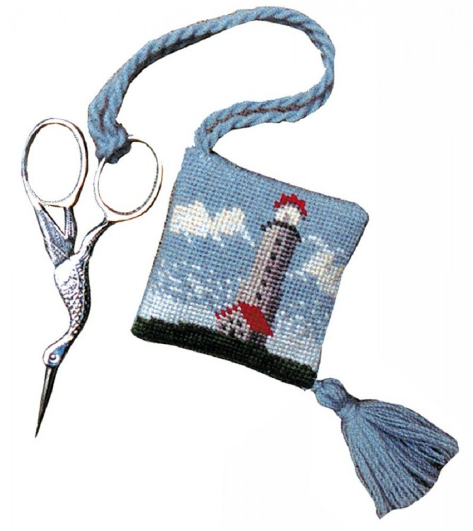 Набор для вышивания Le Bonheur des Dames 3330 Аксессур для ножниц "Porte Ciseaux Phare (Маяк)"