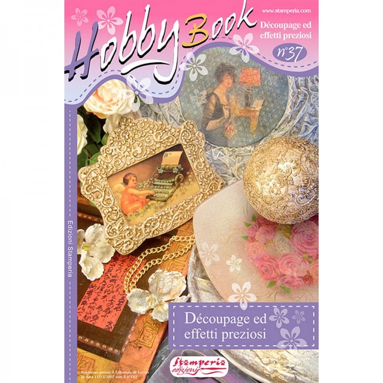 Stamperia LIBPIT37 Журнал "Hobby Book"