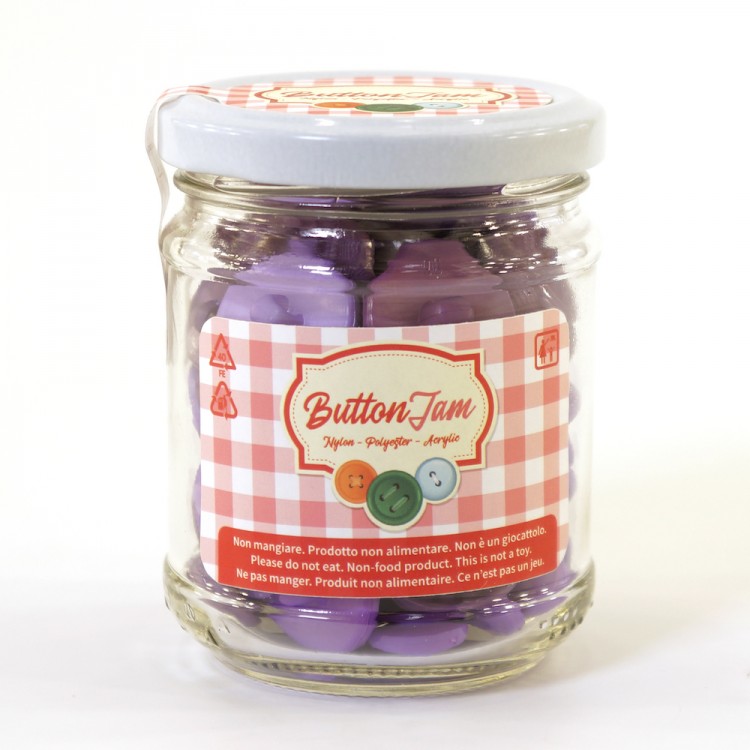 Sandra ADDES/Lilac MIX Пуговицы Sandra в стеклянной банке, лиловый