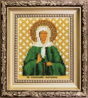Чаривна Мить Б-1217 Икона святой блаженой Матроны Московской