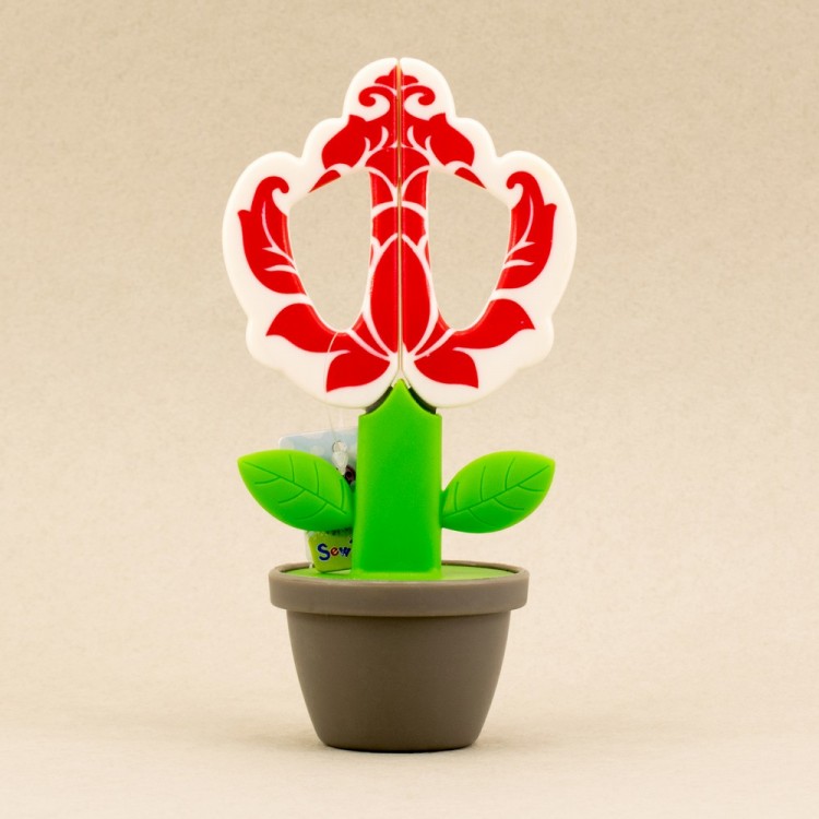 Hemline B4833 Детские ножницы "Цветочный горшок"