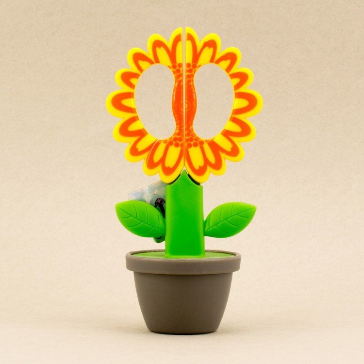 Hemline B4833 Детские ножницы "Цветочный горшок"