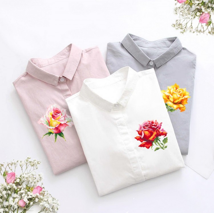 Набор для вышивания Чудесная игла 150-004 Нежная роза