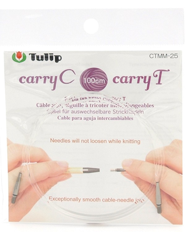Tulip CTMM Тросик для съемных спиц "carryC" и тунисских крючков "carryT"