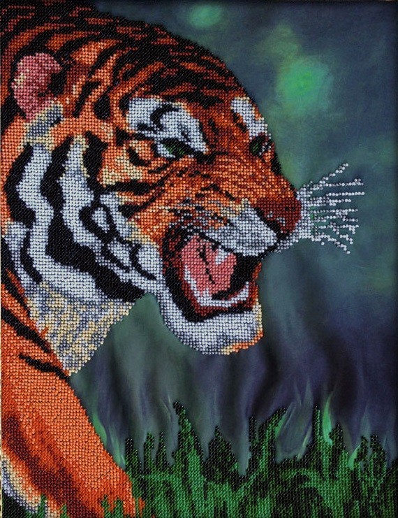 Набор для вышивания FeDi КВ604 Тигр