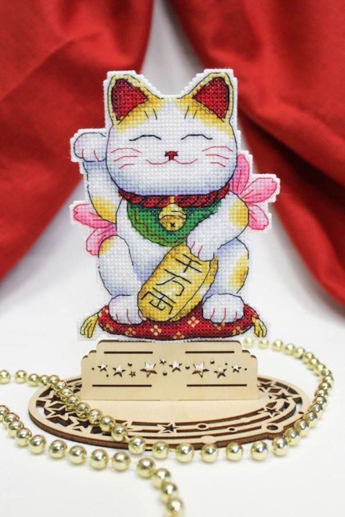 Набор для вышивания Жар-Птица Р-886 Манеки-неко