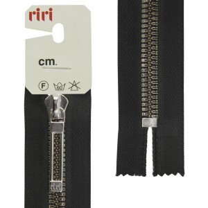 Riri 8601520/16/2110 Молния металлическая, неразъемная, 6 мм, 16 см, черный