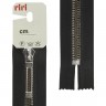 Riri 8601520/16/2110 Молния металлическая, неразъемная, 6 мм, 16 см, черный
