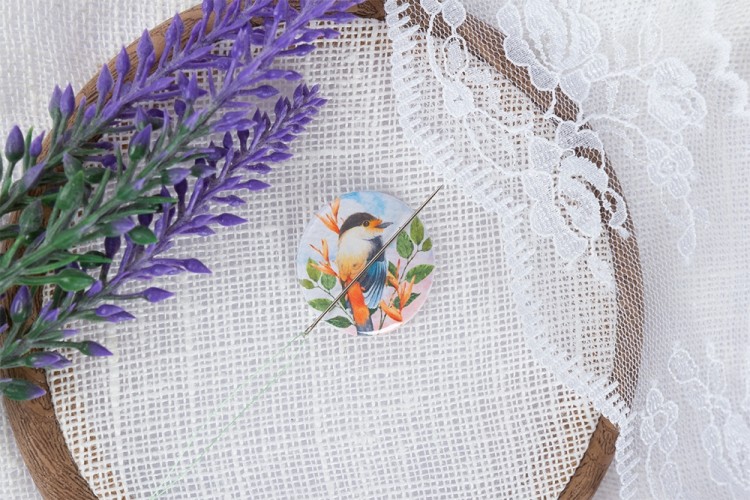 Gamma NEM-07 Игольница-магнит "Птичка"