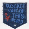 HKM 33634/1SB Термоаппликация "Rocket out of this World"