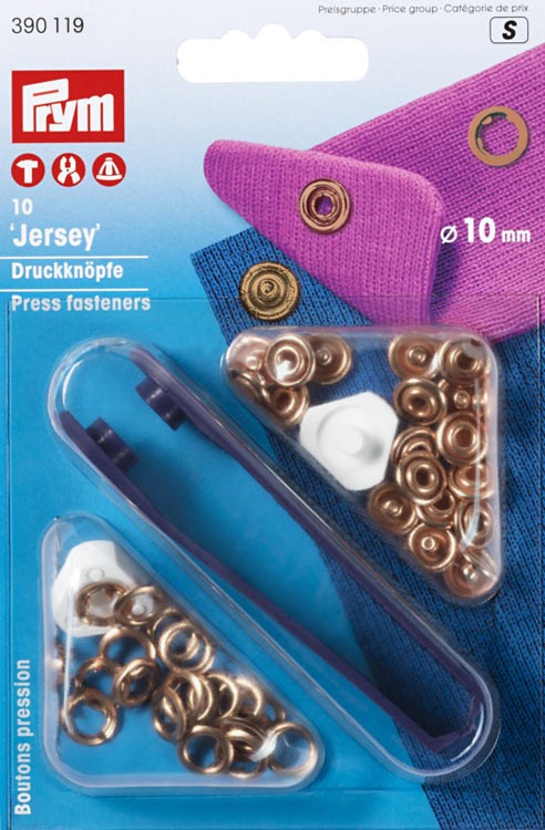 Prym 390119 Кнопки "Джерси", диаметр 10мм