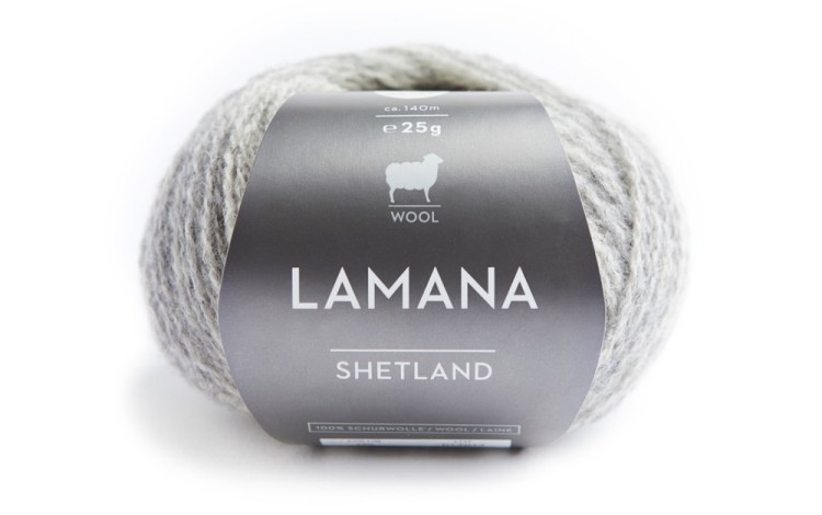 Пряжа для вязания Lamana Shetland (Шетланд)