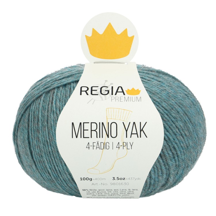 Пряжа для вязания Regia Premium 9801630 Merino Yak 4-ply (Мерино Як 4 нитки)