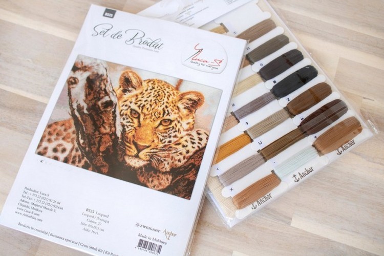 Набор для вышивания Luca-S B525 Леопард