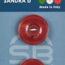 Sandra CARD062 Пуговицы, бордовый