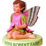 Fiebiger Floristik 217306 Фигурка декоративная, цветочная фея "Герань"