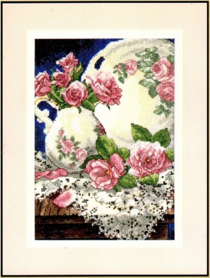 Dimensions 06929 Lace & Roses
