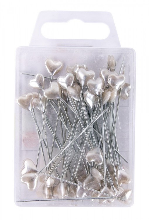Rayher 54061680 Декоративные пины-гвоздики "Сердце"