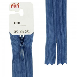 Riri 6010917/60/2608 Молния потайная, неразъемная, 4 мм, 60 см, ярко-синий