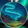 Набор для вышивания YoHobby yoli.124 Северное сияние