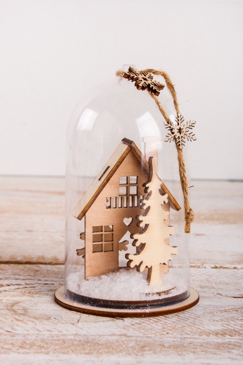 Rayher 46121000 Клош с подставкой для декоративных композиций