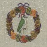 Набор для вышивания Le Bonheur des Dames 2697 October wreath - Green Woodpecker (Октябрьский венок Зеленый дятел) Набор для вышивания Le Bonheur des Dames 2697 October wreath - Green Woodpecker (Октябрьский венок Зеленый дятел)
